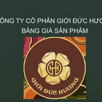 Bảng giá sản phẩm Công ty Giới Đức Hương